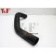 Black Excavator Rubber Hose Synthetic EX200-6 ZX200 Radiator Hose Up