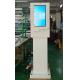 24 Inch Intel i3 Standing Streamline Self Service Kiosk with Printer for Outdoor Transactions