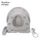 Dual Nozzles Heated Toilet Seat Bidet Self Cleaning Open Front Thermal Storage Type