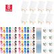 Custom Size Canvas And Paint Set With 16 Paint Brushes 8 Canva 8 Wood Easel 8 Plate