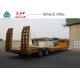 Heavy Duty 16 Wheeler Low Bed Trailer High Roadability For Construction
