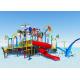 15 KW Power Family Resorts Water Parks Improved Water Flow And Piping System