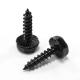 SS304 Cross Recessed Hex Head Self Tapping Roofing Screws Black Color Galvanized