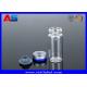 Pharmaceutical Laboratory Glassware Empty Glass Vials Dropper And Plastic Caps 10ml