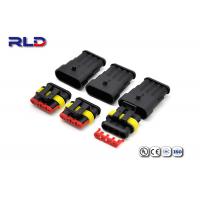 Low Frequency PA66 Waterproof Electrical Plug Connectors 2 Pin 3 Pin