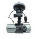 AVI NTSC / PAL Dual Channel Car Camera With GPS Real Time Map Tracking , G-sensor