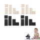 Kid Safe Chewable Silicone Building Block Toy Set