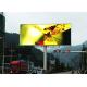 IP65 Waterproof Dustproof Outdoor Pillar Stand LED Advertising Billboard Screen