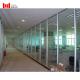 Tempered Glass Fixed Modular Full Height Partition Wall 200-1500mm