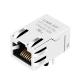 Halo HFJT1-S101RL Compatible LINK-PP LPJ1216CNL 10/100 Base-T Tab Up Without Led 1 Port 8 Pin Cat5e RJ45 90 Degree Connector