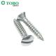 TOBO DIN7973 Raised Countersunk Oval Head Self Tapping Screws With Slot