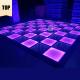 Indoor / Outdoor 3D Mirror Frost LED Dance Floor Tiles For Disco Church Wedding Rental