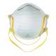 White N95 Dust Mask High Efficient 3D Sponge Protection  Good Skin Tolerance