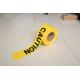 Durable Barricade PE Warning Tape For Crime Scene Humidity Proof