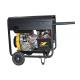 Portable Small Welder Generator 190A Electric Start With Wheels And Handle