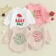 1 Pcs Custom Tag Christmas Cotton Romper Spring Autumn Newborn Infant Toddler Boys Girls Clothing Long Sleeve baby Cloth