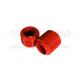 Red Color Silicone Bellows Fluid Equipment Shrink Range 104 Mm 160mm Length