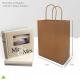 Eco Friendly 80% PCW 8x4x10 Kraft Paper Bag