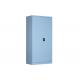 Steel Cupboards Cabinet Foldable Storage Cabinets 36  W X 20  D X 74  H Size Sky Blue Color