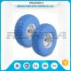 Galvanized Color PU Foam Wheel Shock Proof Smooth Bearings 1.1mm Rim Thickness