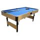 Promotional 6 Ft Billiard Table , Bar Size Pool Table With Folding Leg Ball Return