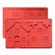 3D Silicone Baking Utensils House Shaped Square Handmade Diy Silicone Soap Mold