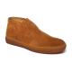 Brown Rubber Outsole Mens Leather Durable Casual Shoes
