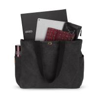Gym Blank Canvas Weekender Bag , Waxed Canvas Duffle Embroidered Tear Resistant