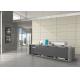 Melamine Contemporary Reception Desks , Standing Reception Desk Easy Modern