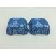 Food Grade Paper Paper Baking Cups Printed Navy Blue Cupcake Wrappers PET Coated Film