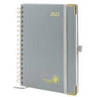 FSC Grey Vertical Layout Custom 2023 Planner WIth Medal Corners