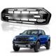 Auto Accessories Car Front Grill 10cm Matte Black For Ford Ranger  T6 T7 T8