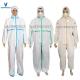 Initial Payment Disposable Taped Coveralls with Sealed Seam EN1149 EN1073 Standard