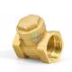  Brass Horizontal Check Valve Female Threaded For Water Flow Control
