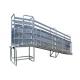 High Tensile Pressed Animal Loading Ramps , Metal Adjustable Loading Ramp