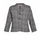 Classic Style Short Length Ladies' Formal Fitted Blazers With Lapel For Autumn