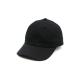 sport embroidery logo 100% cotton men unstructured black cotton dad hat plain custom baseball cap