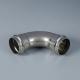 Nickel White Forged Pipe Fittings Equal Diameter 90 Degree Elbow