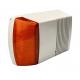 Outdoor Sound strobe security alarm with flash waterproof light siren ABS house