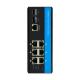IP40 Din Rail Industrial Managed Switch 10gbe 6RJ45 2SFP