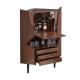 Commercial Wooden Corner Liquor Cabinet Counter For Alcohol Wine Display