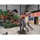 Live Show Animatronic Dinosaur Ride For Kids Riding