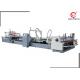 Automatic Carton Folder Gluer Machine / Carton Pasting Machine For Corrugated Boxes