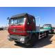 Red color Beiben 6x6 2638PZ 30Ton 380hp10 wheeler Cross country Container Flat Bed Truck adopt Germany Benz Technology