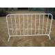 Portable Fixed Leg Metal Crowd Control Barriers , Metal Pedestrian Barriers