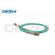 12 Cores LC OM3/om4 patch cord  MPO to MPO Multi Mode OM3 Fibre Optic Cable