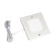 80 Ra Color Rendering Index Super Slim Square Metal Closet Light for Surface Mounting