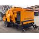 Small Hydraulic Diesel Concrete Pump Trailer Mounted Wear Resistant Alloy Made