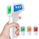 Blue White Digital Thermometer With Probe Avoid Touch Skin Battery Operated