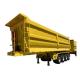 4 Axle Tipper Semi Trailer 40CBM 80T Heavy Duty Dump Semi Trailer